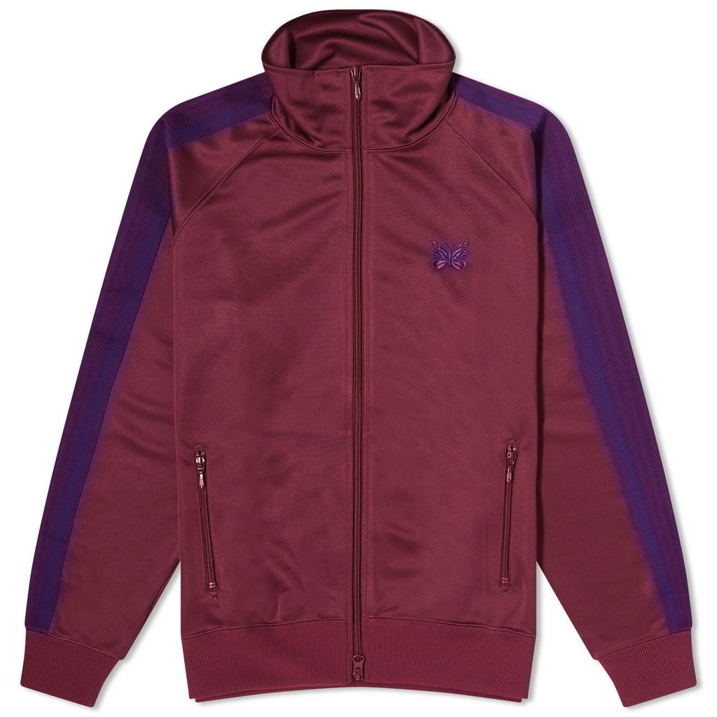 Poly Smooth Track Jacket Wine