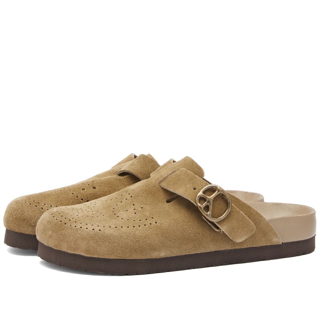 Suede Glog Sandal Taupe
