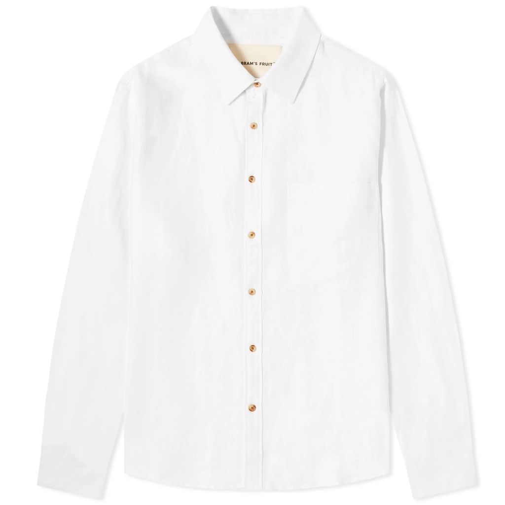 Men's Linen Shirt Off White