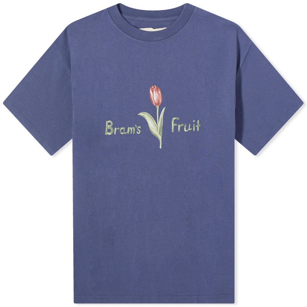Men's Tulip Aquarel T-Shirt Blue
