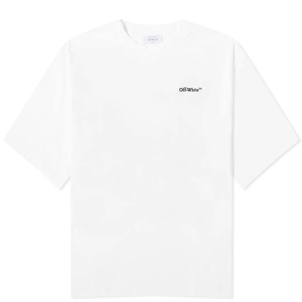Men's Arrow Skate T-Shirt White/Black