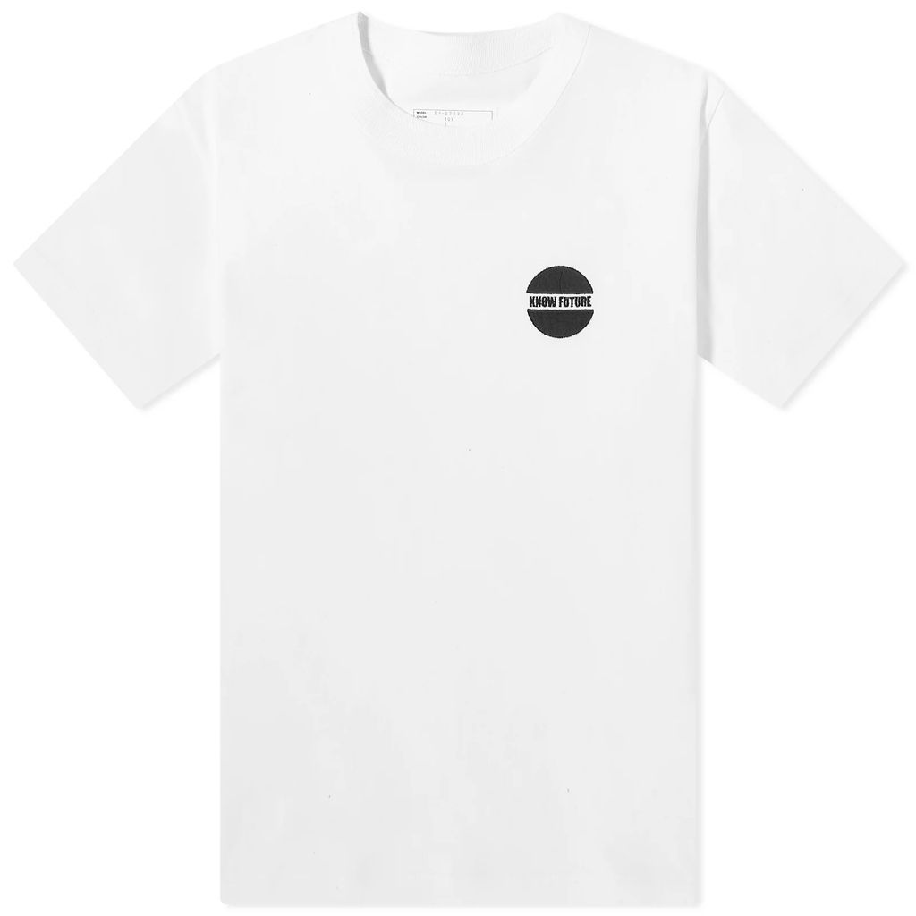 Men's Know Future Small Logo T-Shirt White