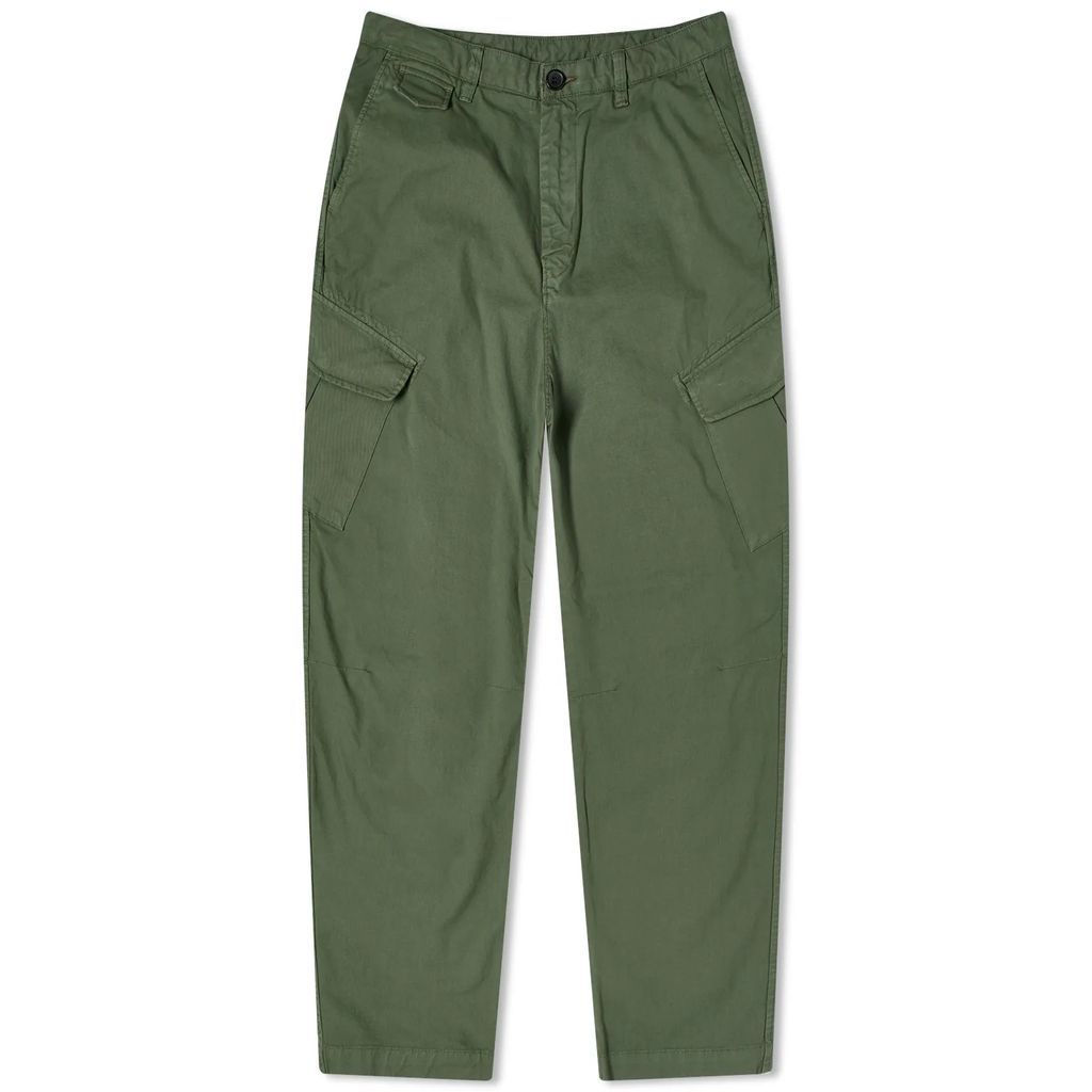 Men's Straight Fit Cargo Trousers Green