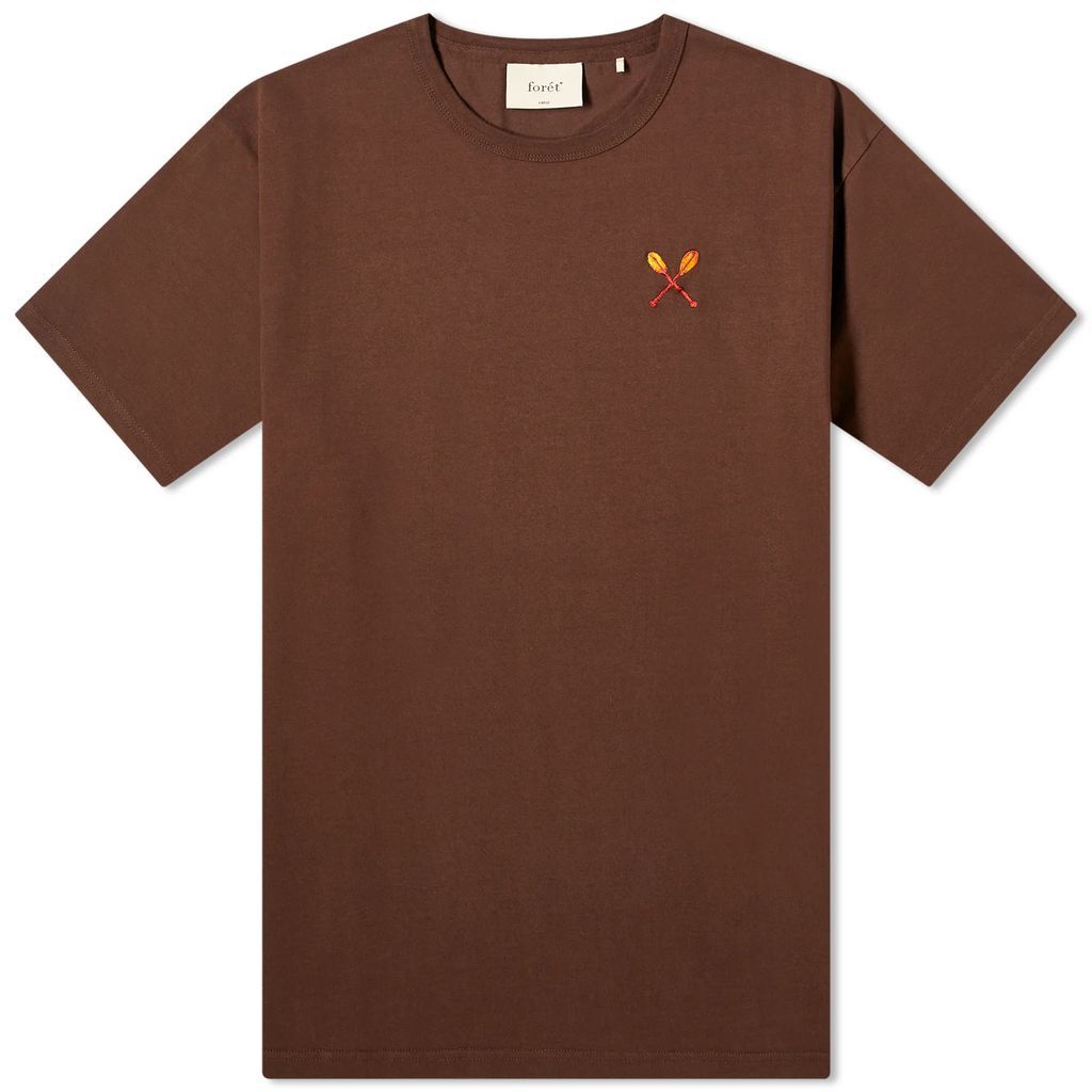Men's Sail T-Shirt Deep Brown