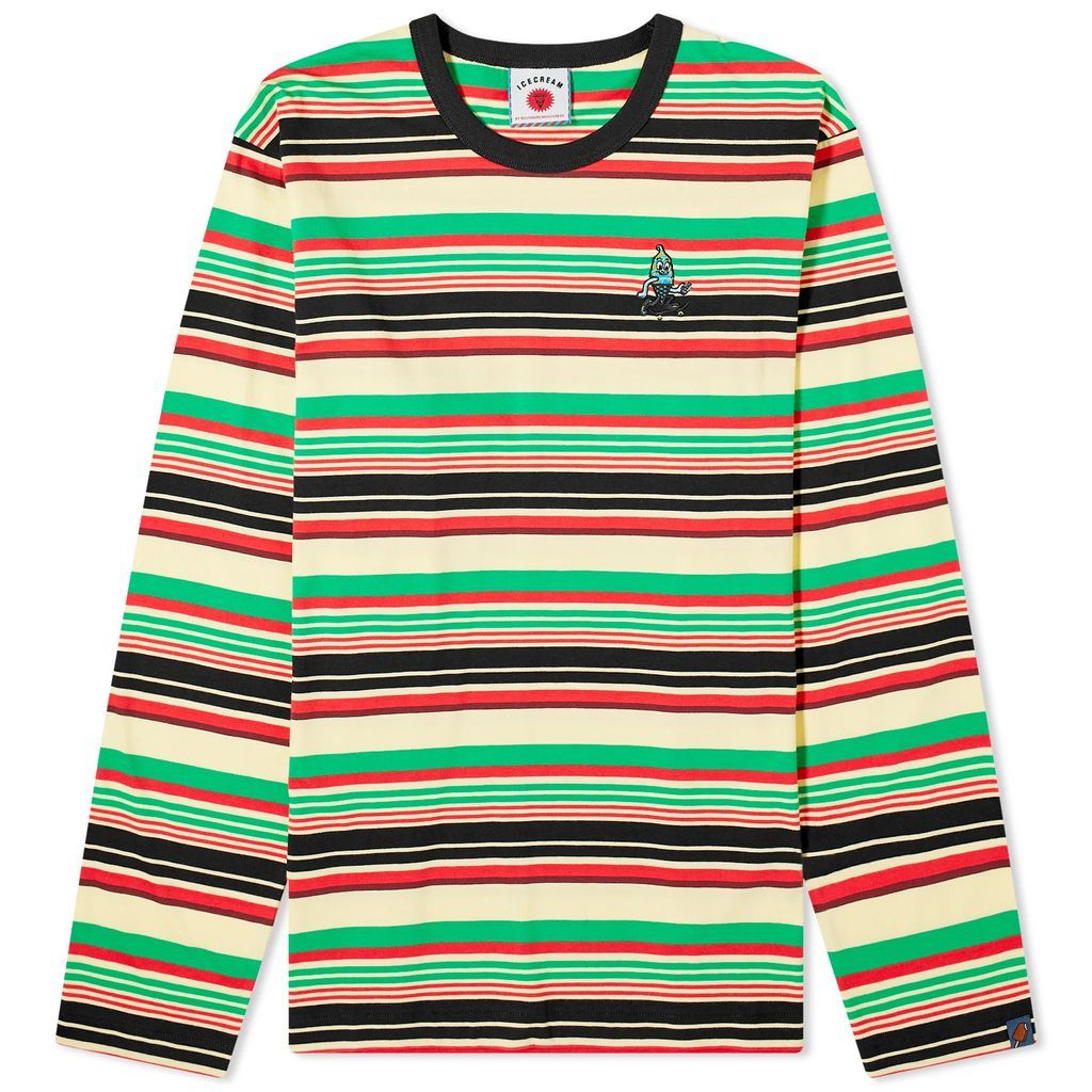 Men's Striped Long Sleeve T-Shirt Multi