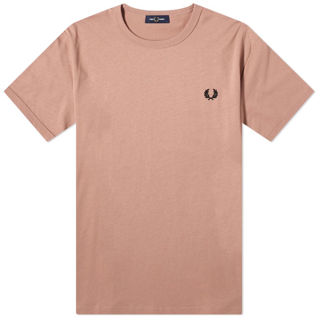 Men's Ringer T-Shirt Dark Pink