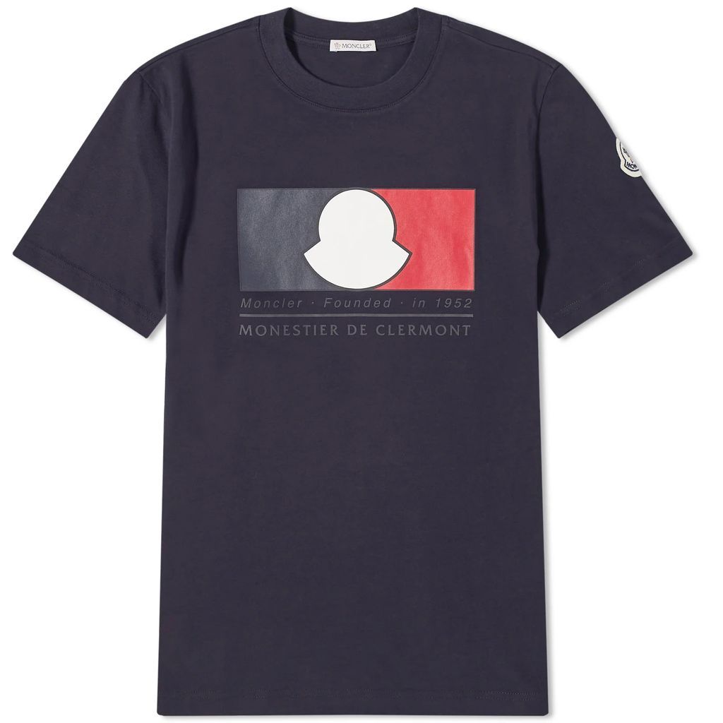 Men's Box Logo T-Shirt Navy