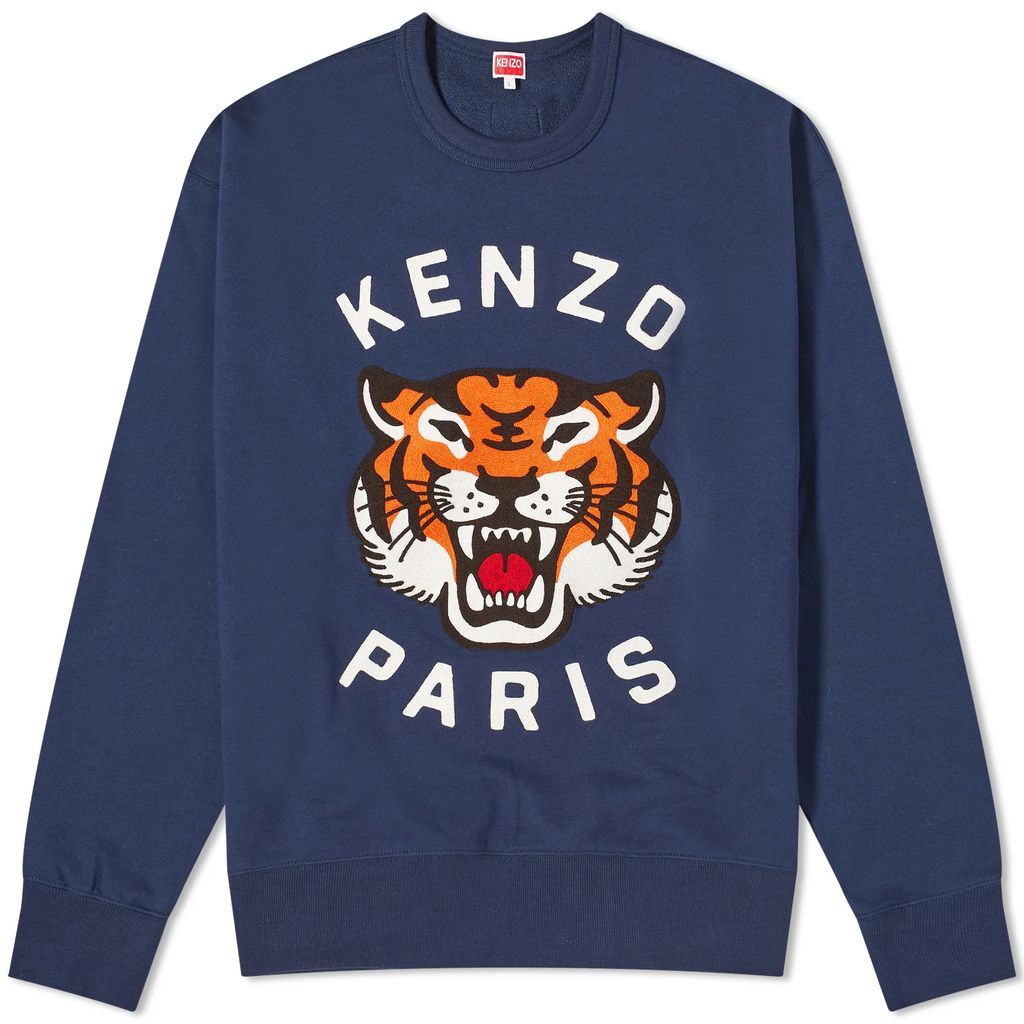 Men's Lucky Tiger Crew Sweat Midnight Blue