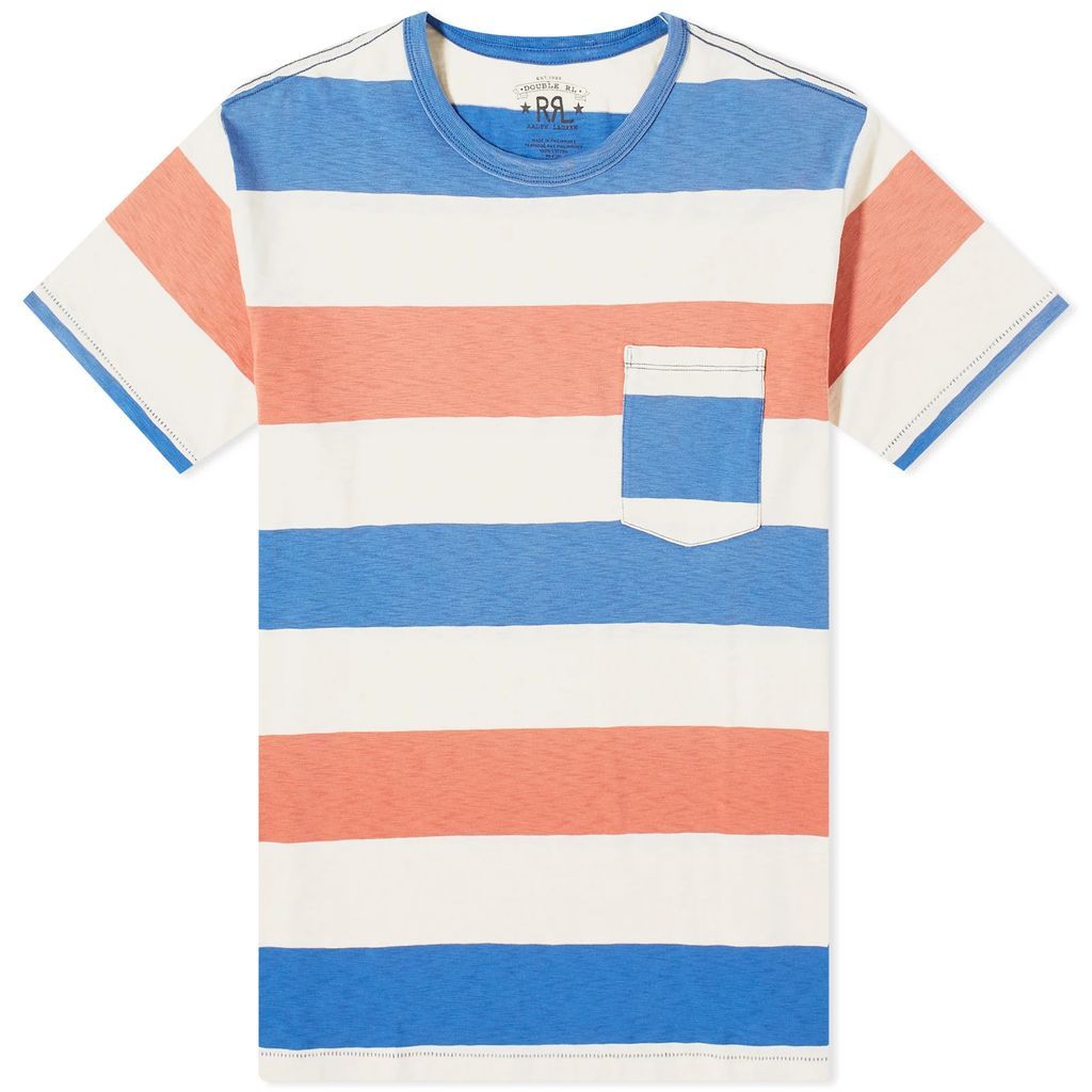 Men's Norman Stripe T-Shirt Red/Blue/White