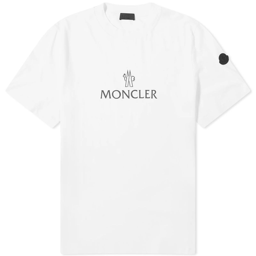 Men's Text Logo T-Shirt White