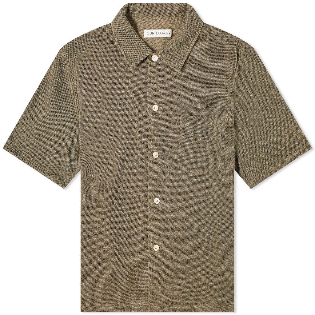 Men's Box Short Sleeve Shirt Olive