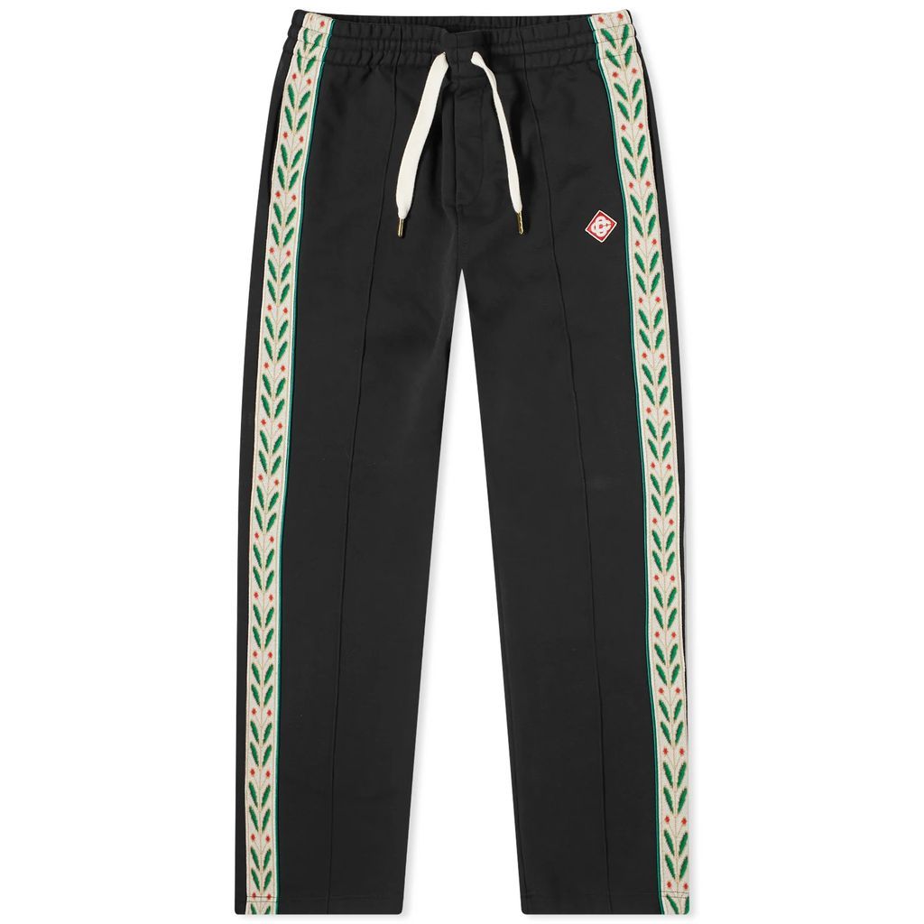 Men's Laurel Tape Panelled Sweat Pants Black