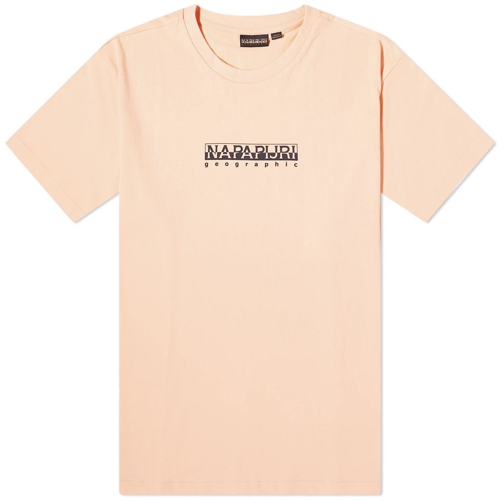Men's Box Logo T-Shirt Pink Salmon