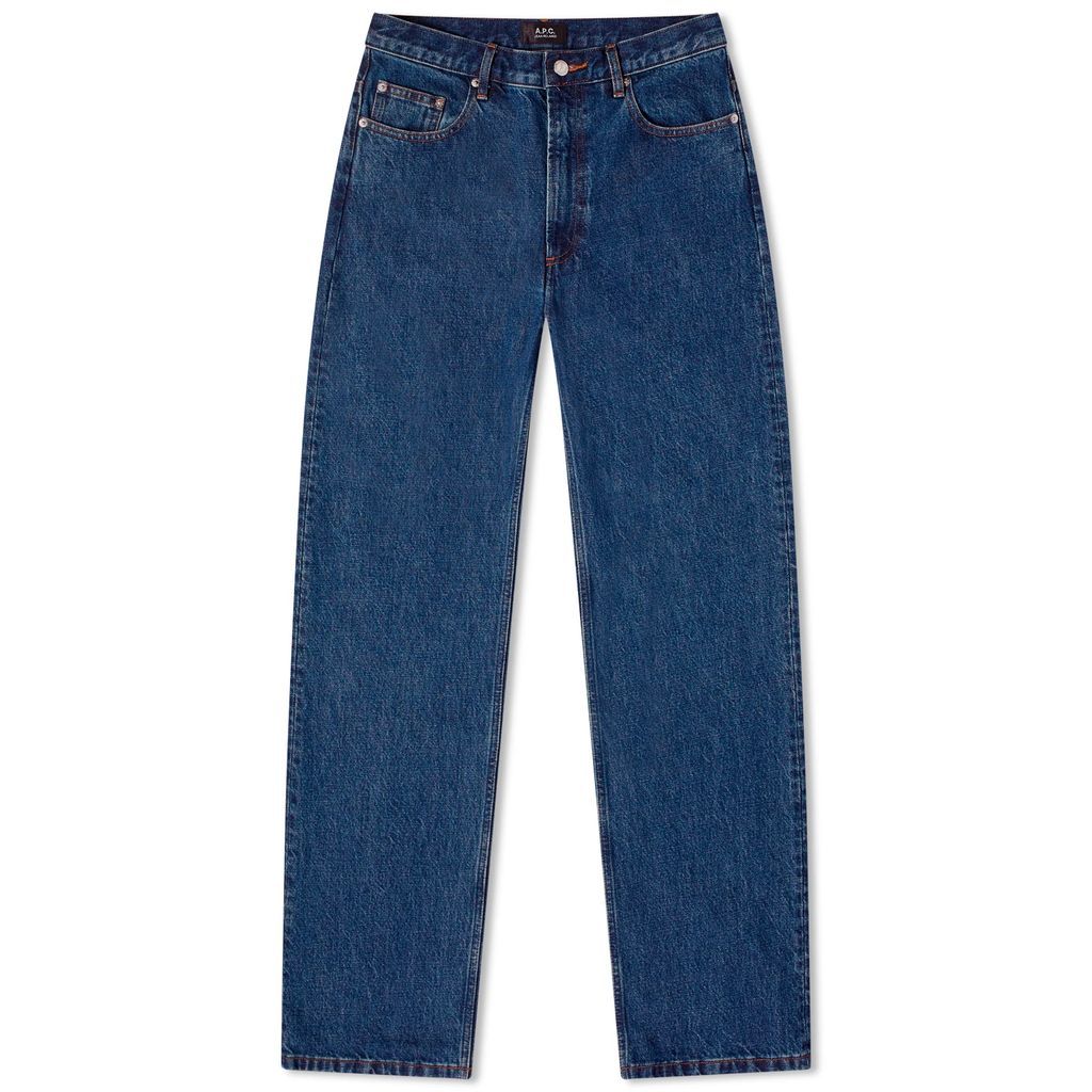 Men's Relaxed Jeans Washed Indigo