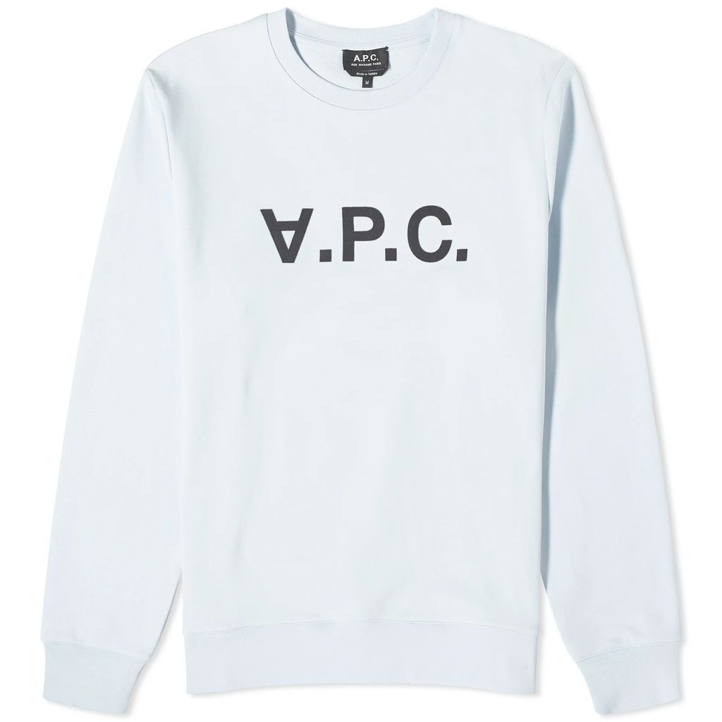 Men's VPC Logo Crew Sweat Light Blue