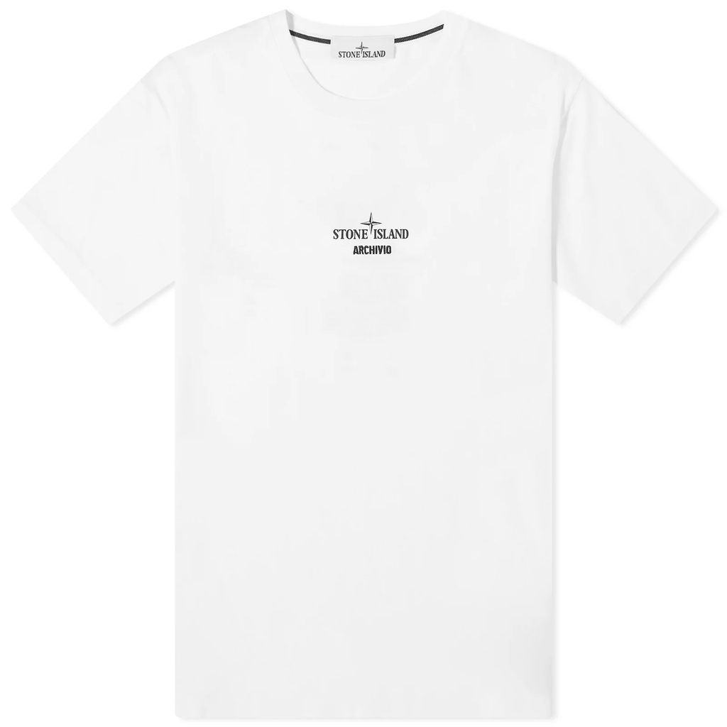 Men's Archivo Print T-Shirt White