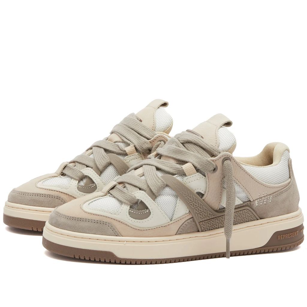 Men's Bully Leather Sneaker Washed Taupe/Cashmere
