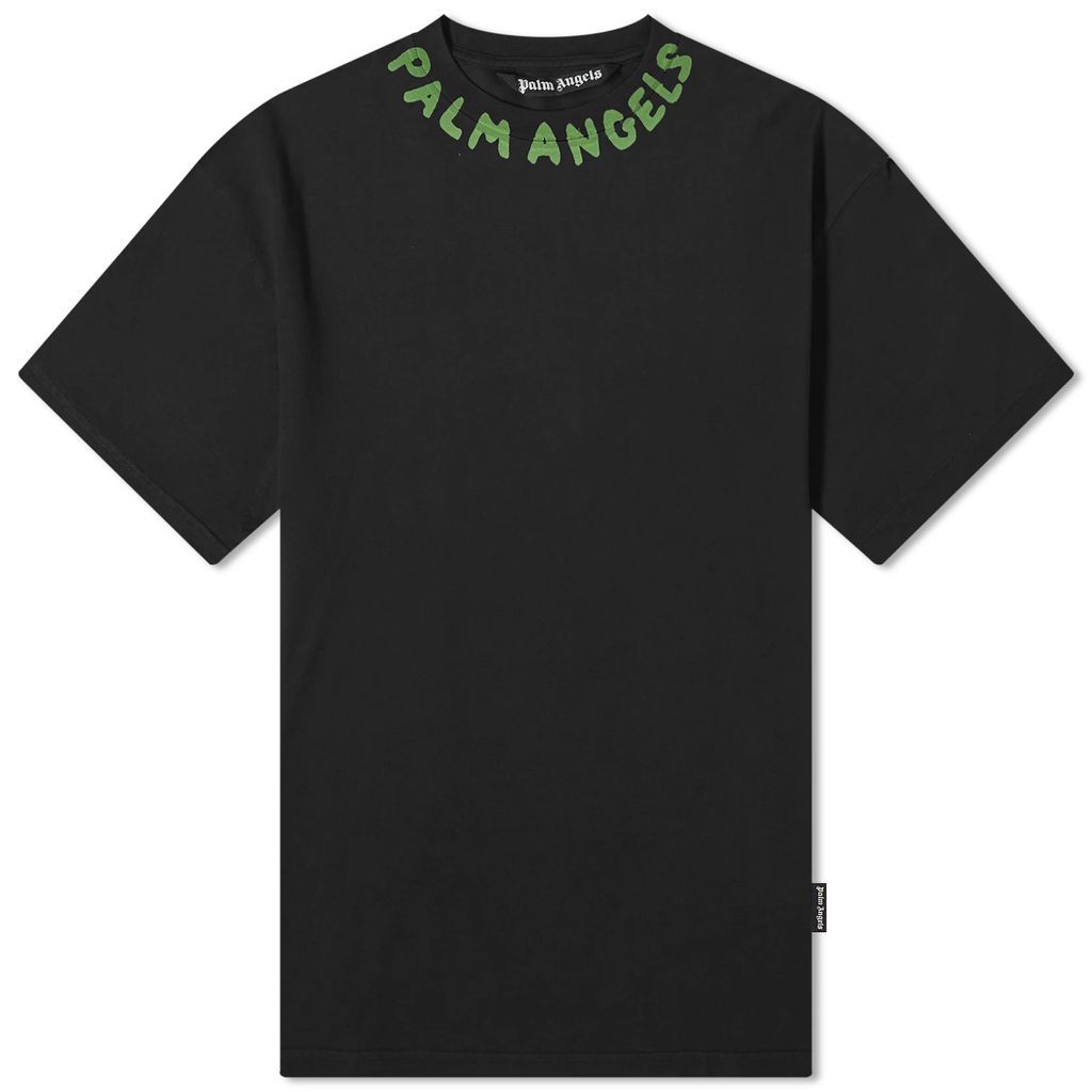 Men's Neck Logo T-Shirt Black