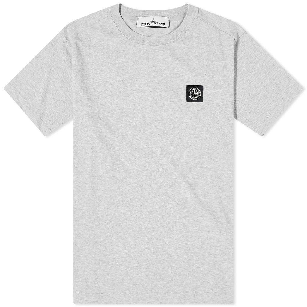 Men's Patch T-Shirt Grey Marl