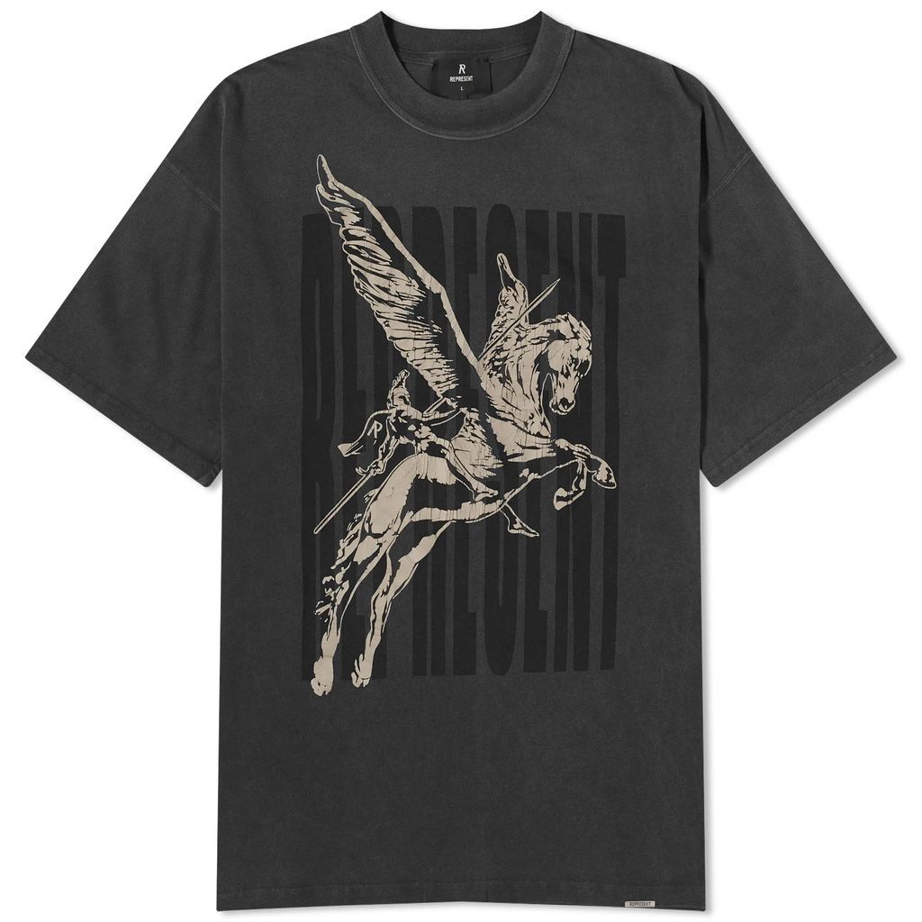 Spirits Mascot T-Shirt Aged Black