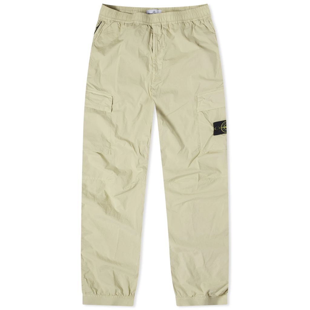 Men's Parachute Cotton Cargo Pants Pistachio