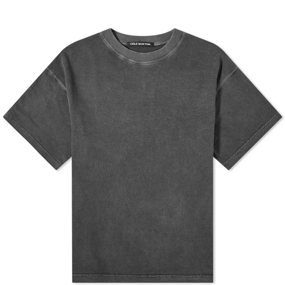 Men's Warm Up T-Shirt Washed Black