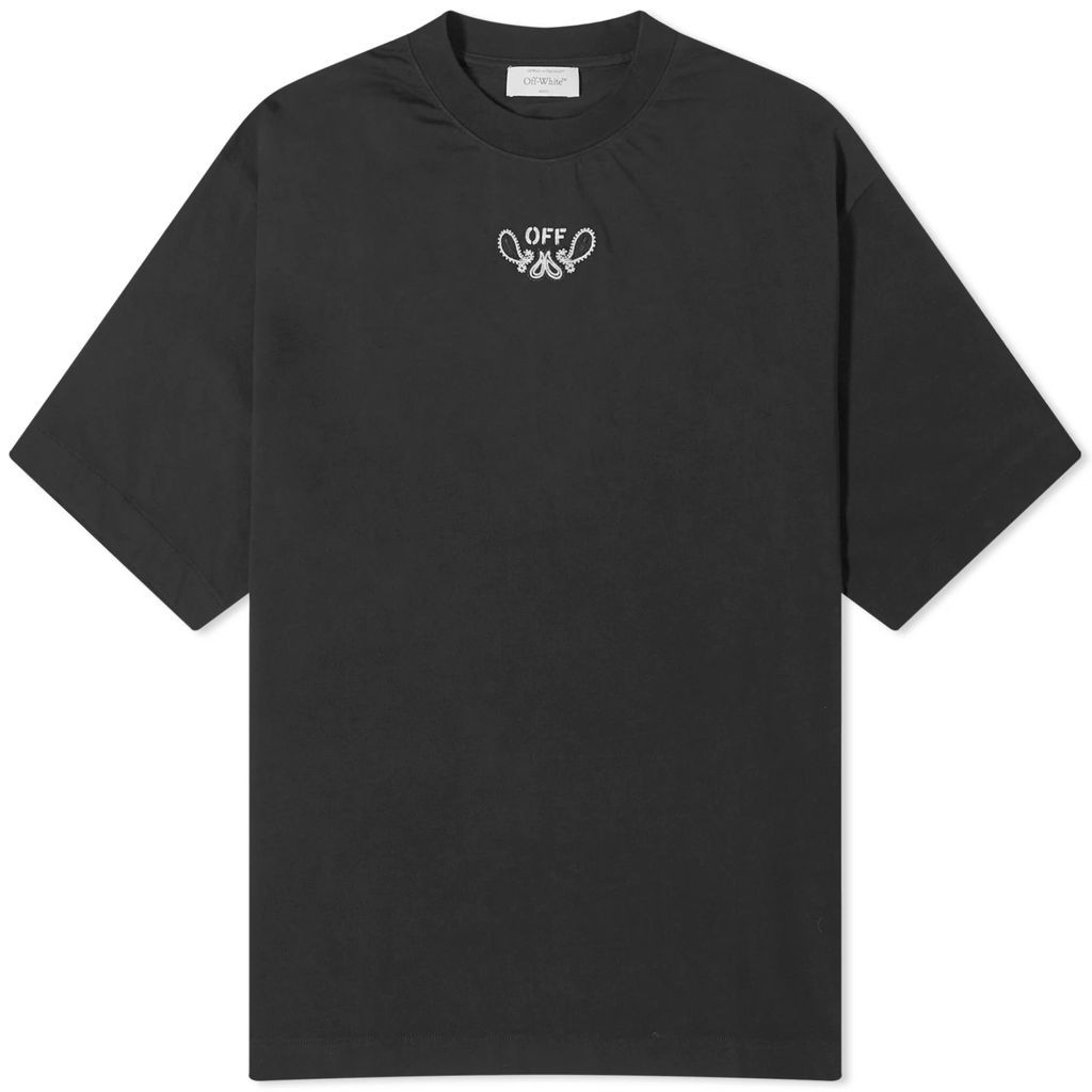 Men's Bandana Arrow Skate T-Shirt Black/White