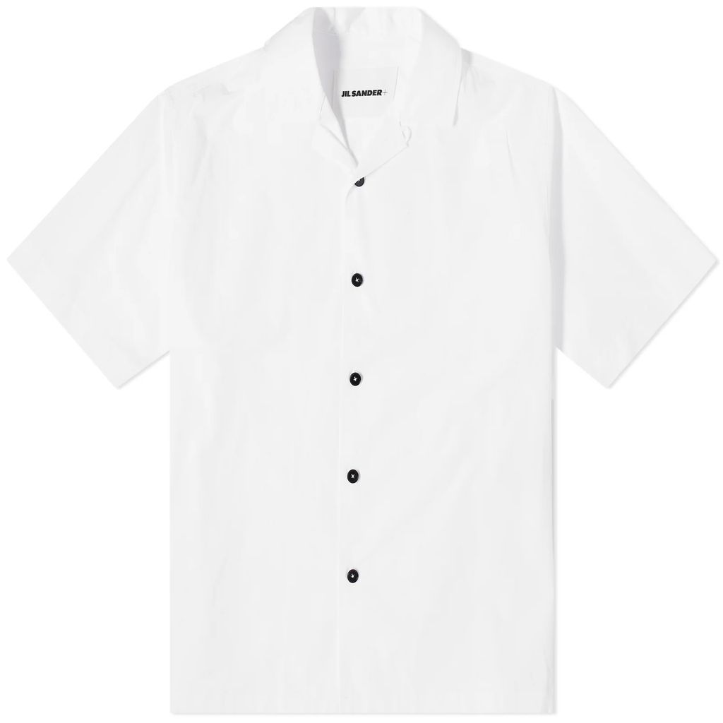 Jil Sander Plus Pocket Vacation Shirt Optic White