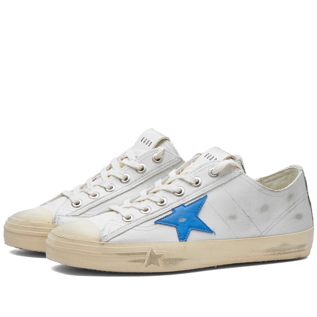 Men's V-Star Leather Sneaker White/Blue