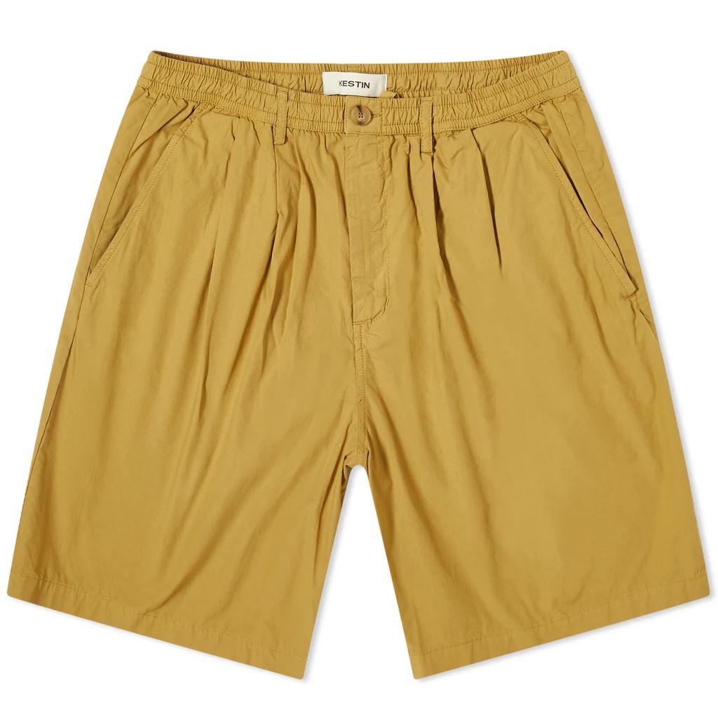 Men's Mhor Pleated Shorts American Tan