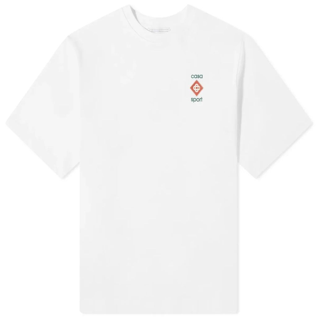 Men's Casa Sport Small Logo T-Shirt White