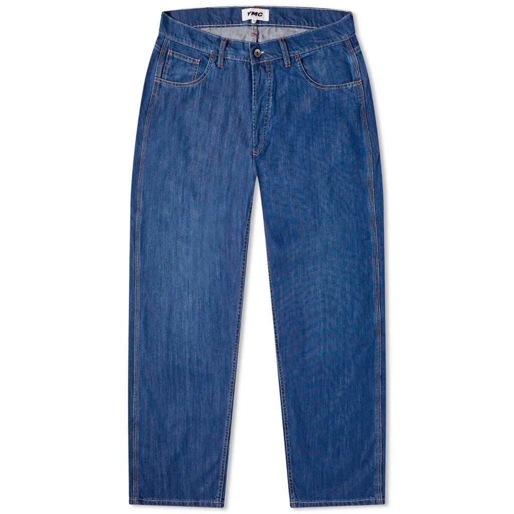 Men's Bez Denim Jeans Washed Indigo
