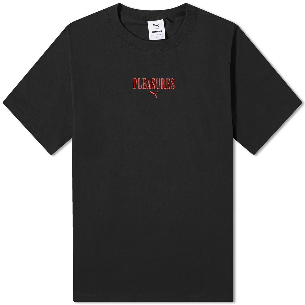 Men's x PLEASURES Graphic T-Shirt Puma Men's Black