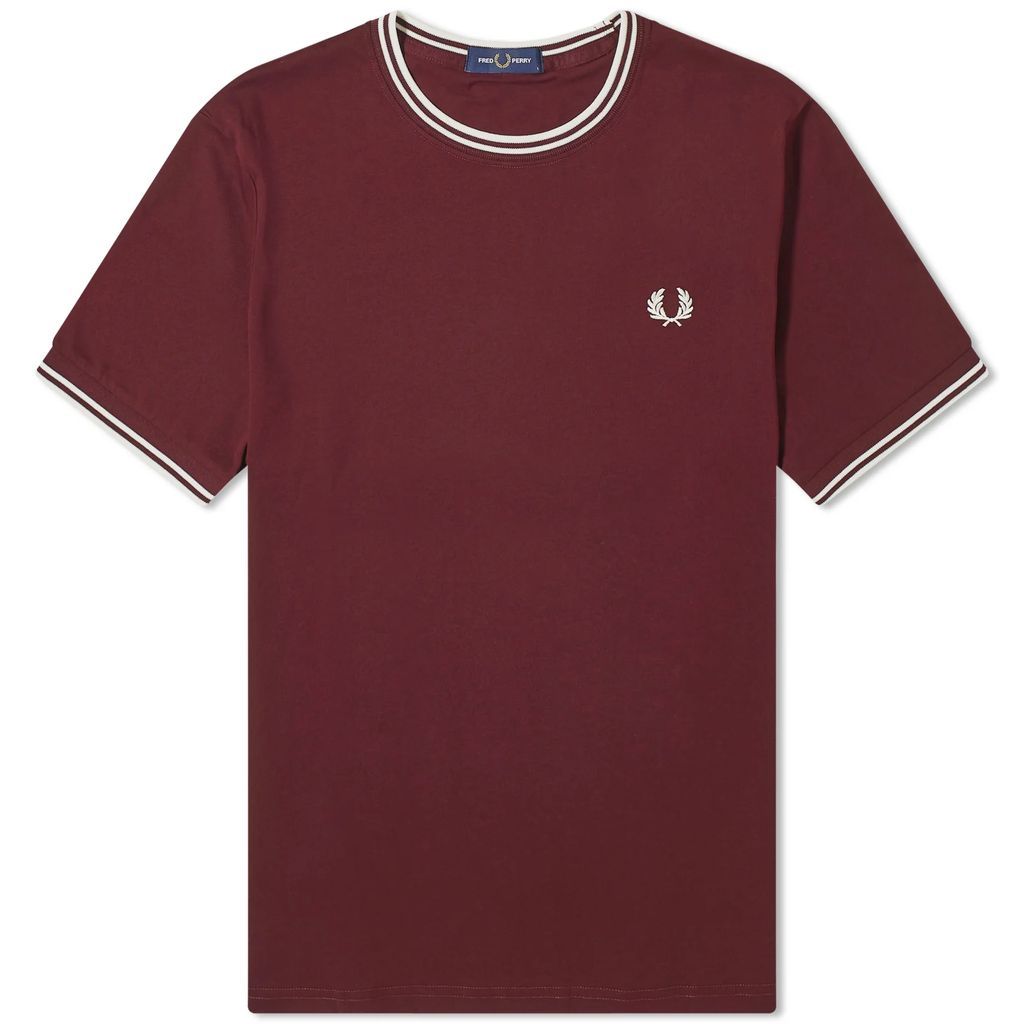 Men's Authentic Twin Tipped T-Shirt Oxblood