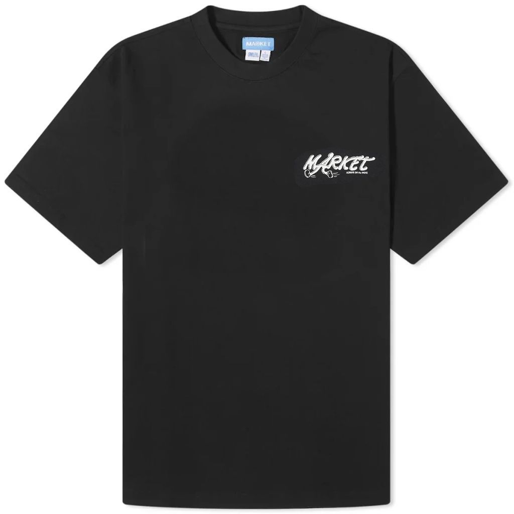 Men's Audioman T-Shirt Washed Black