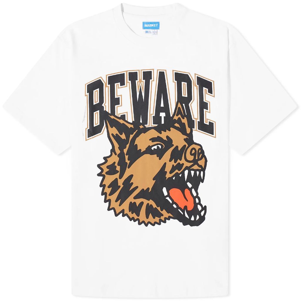 Men's Classic Beware T-Shirt White