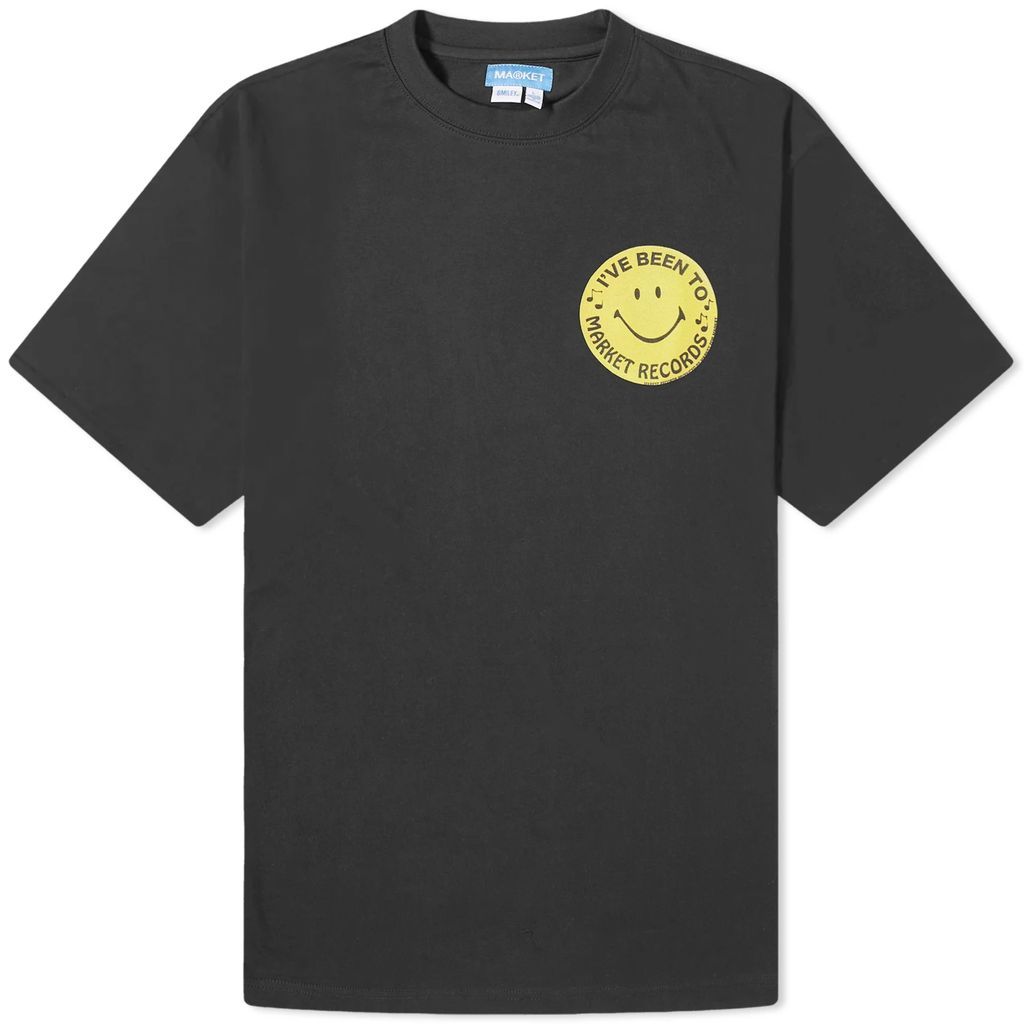 Men's Smiley Afterhours T-Shirt Black