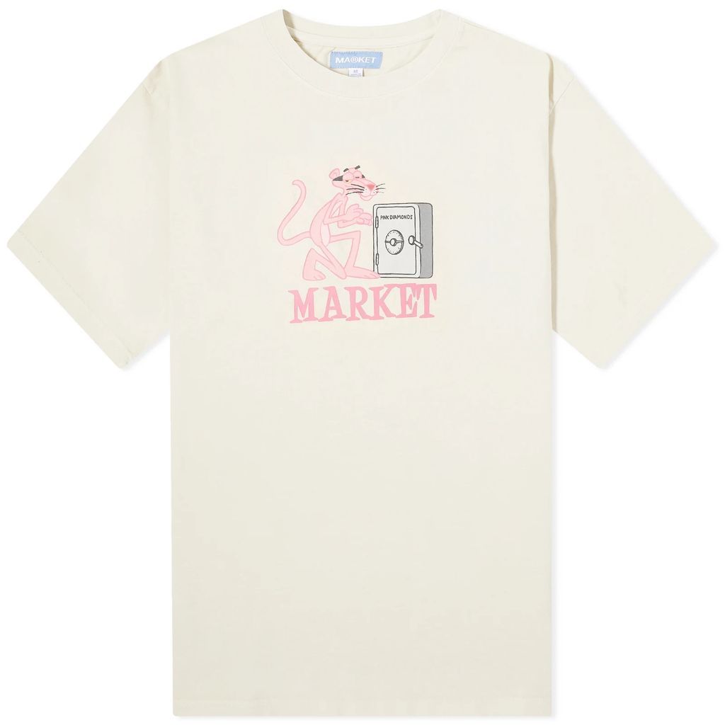 Men's x Pink Panther Call My Lawyer T-Shirt Ecru