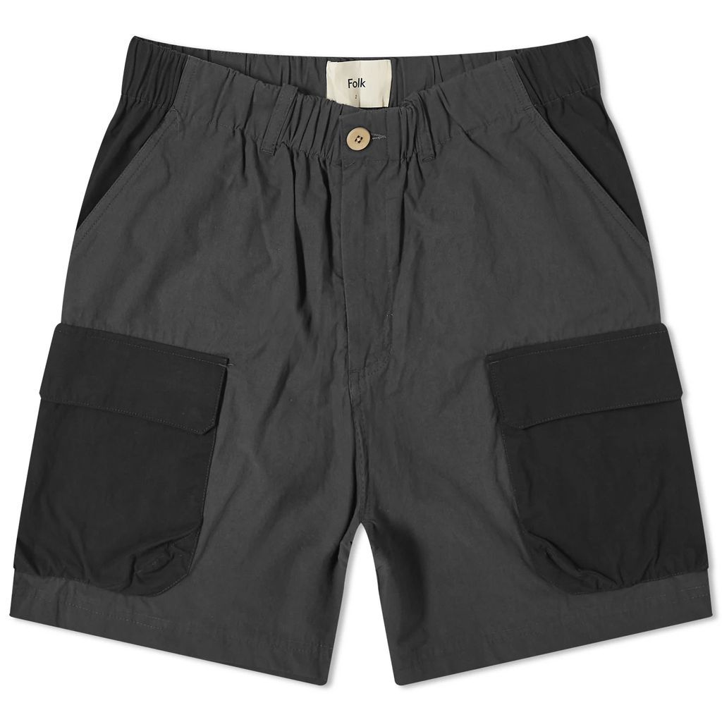 Men's Prism Cargo Shorts Black Washed