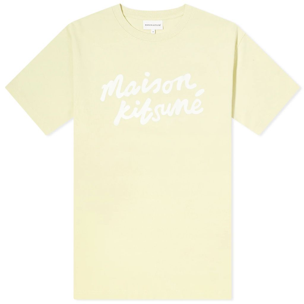 Men's Handwriting Comfort T-Shirt Chalk Yellow