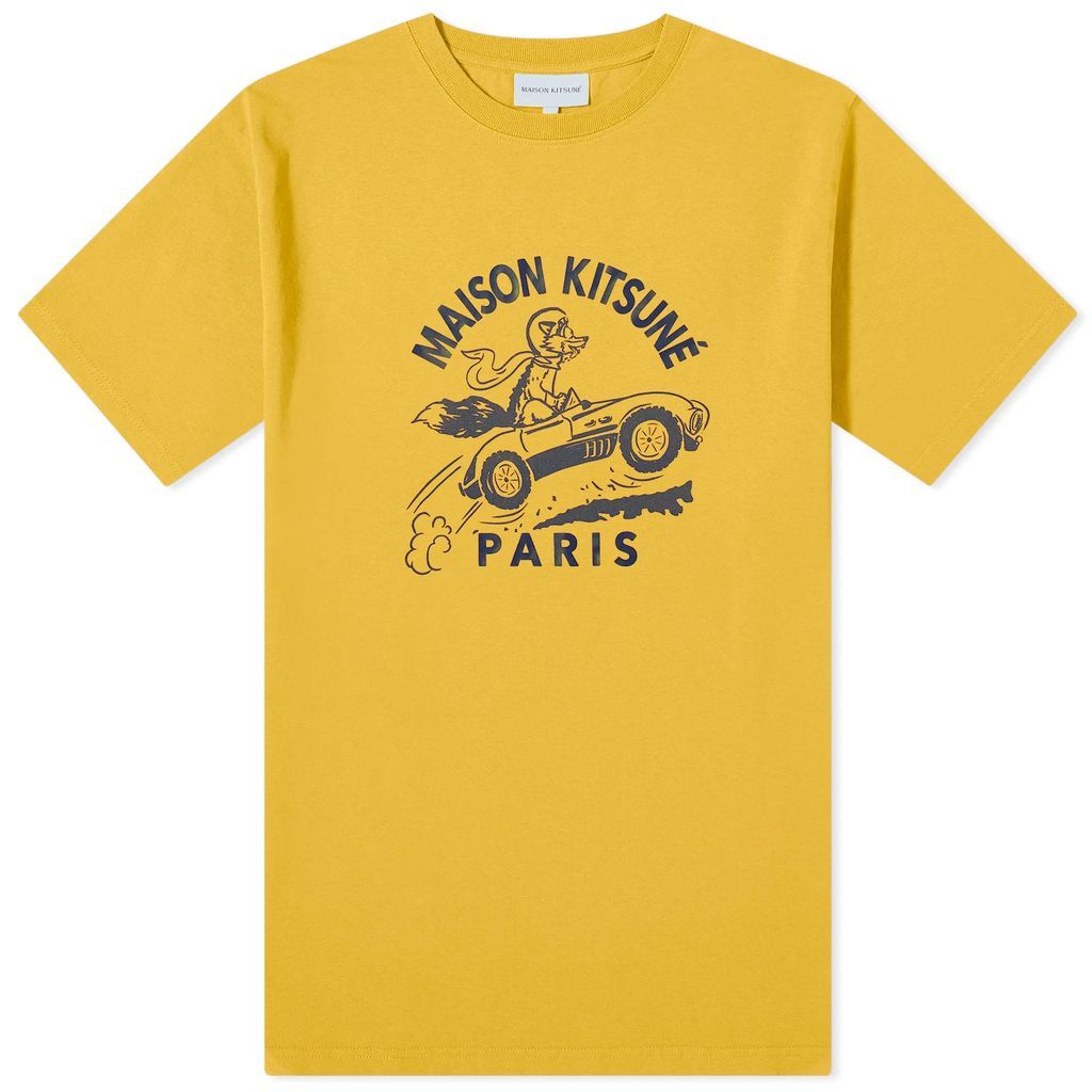 Men's Racing Fox Comfort T-Shirt French Mustard