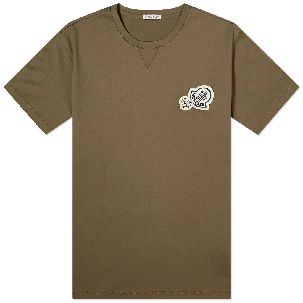Men's Double Logo T-Shirt Green