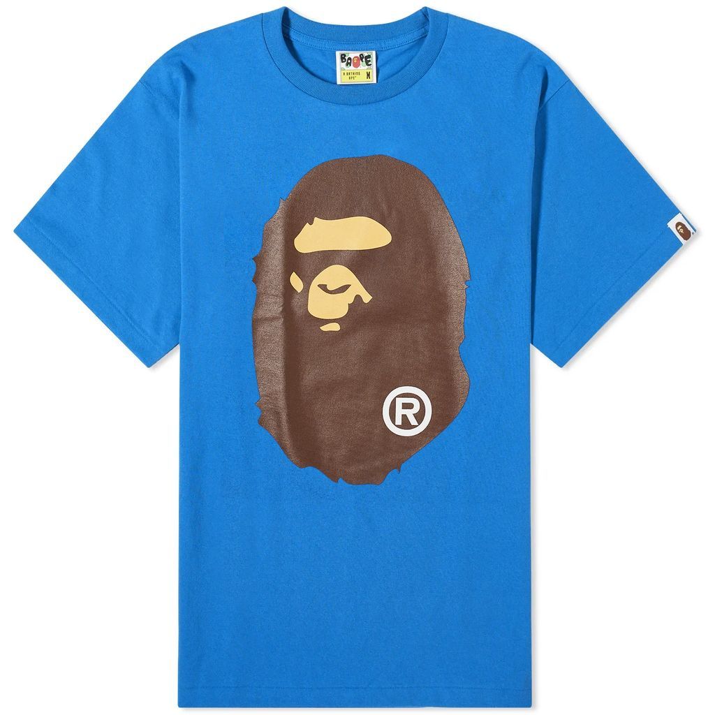 Men's Big Ape Head T-Shirt Blue