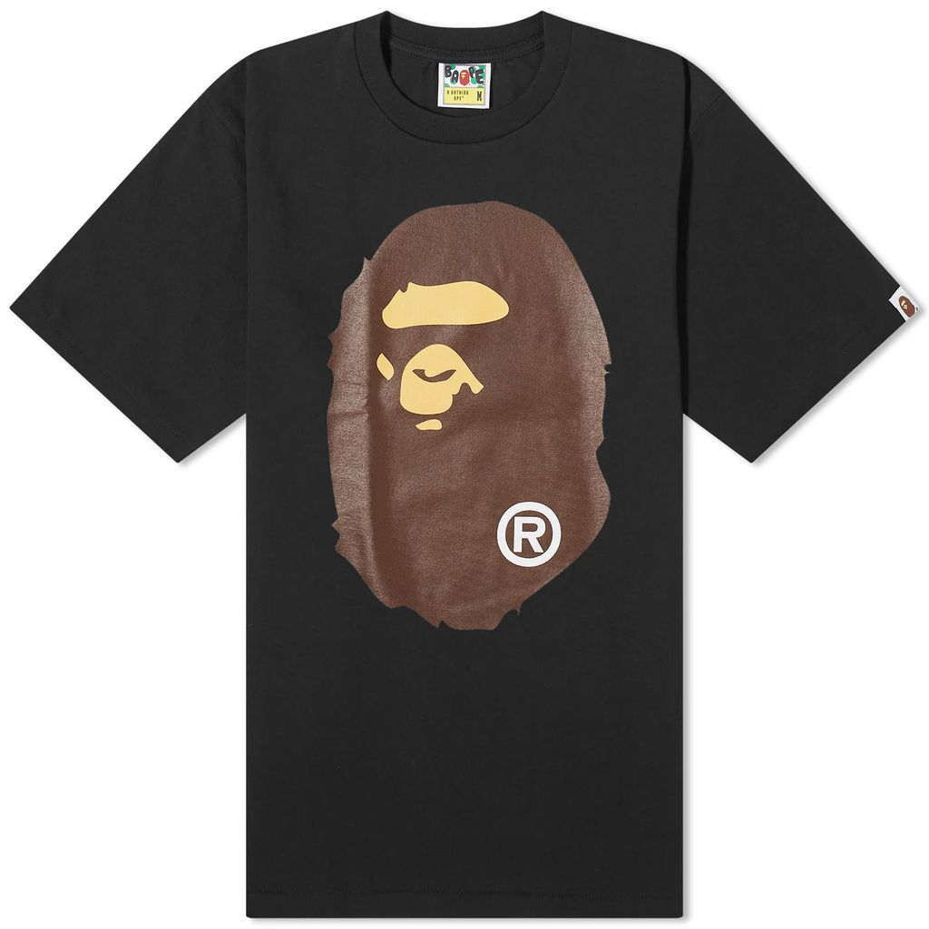 Men's Big Ape Head T-Shirt Black