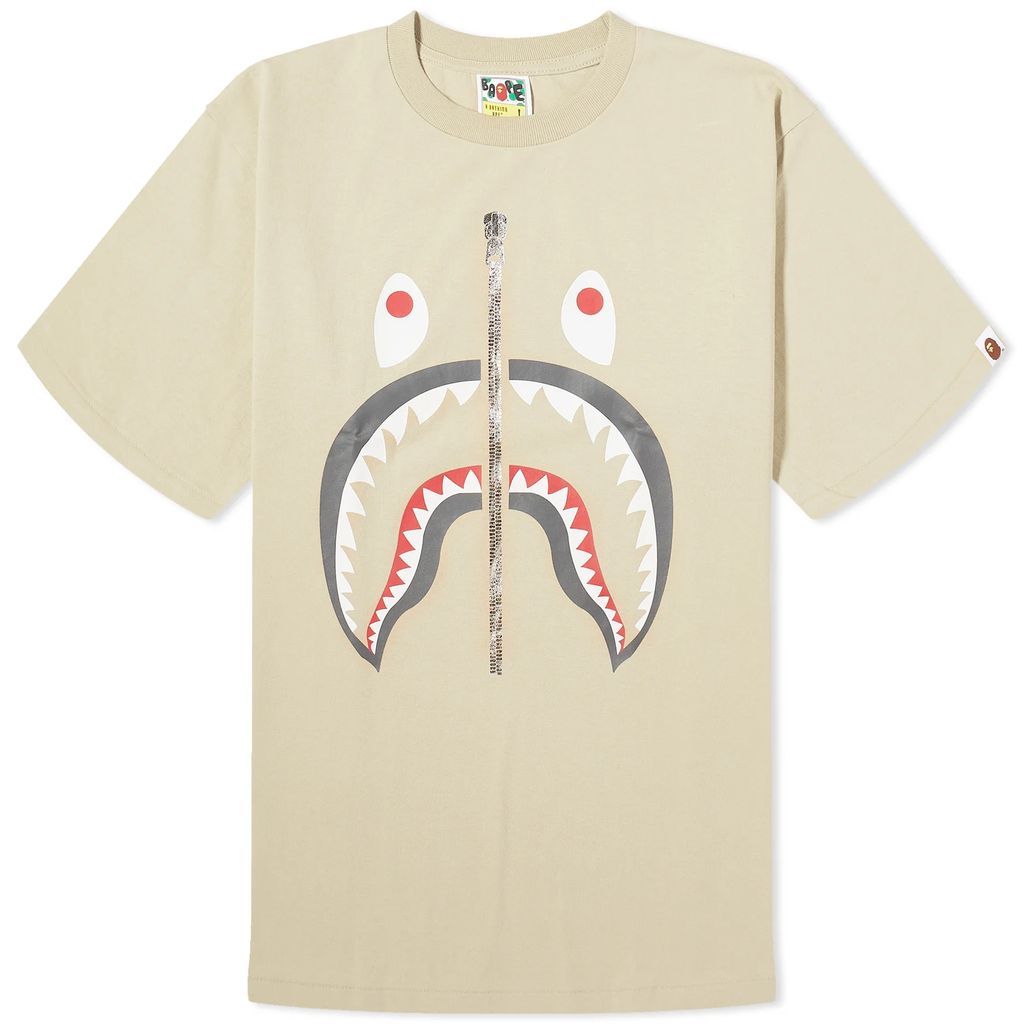Men's Shark T-Shirt Beige