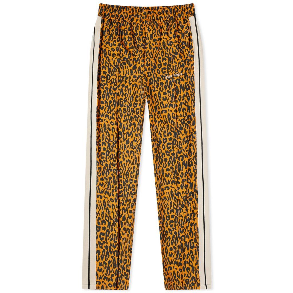 Men's Cheetah Track Pants Orange