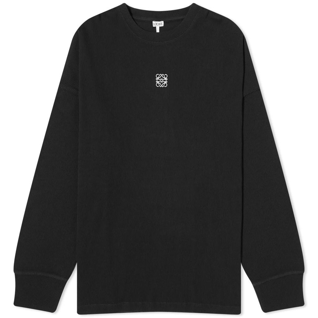 Men's Anagram Long Sleeve T-Shirt Black