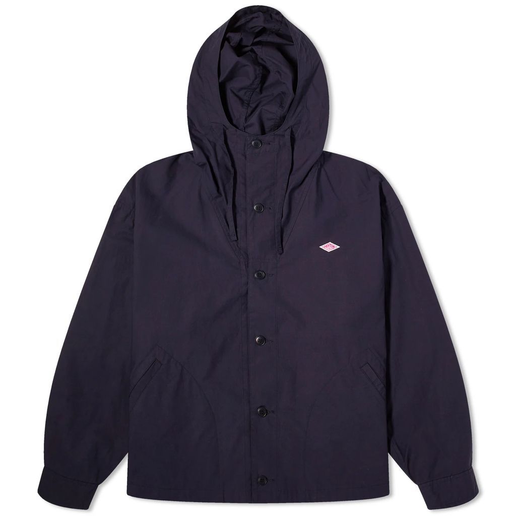 Men's Hooded Short Jacket Navy