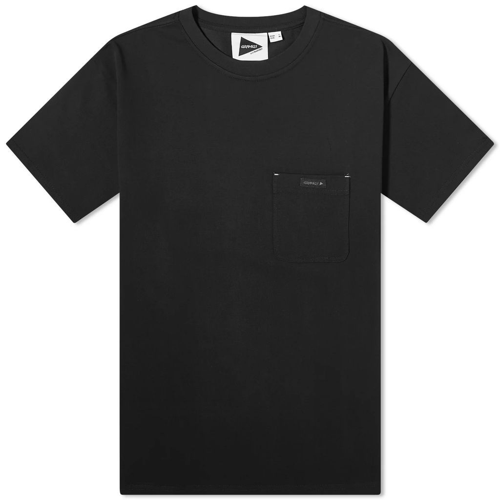Men's x And Wander Backprint T-Shirt Black
