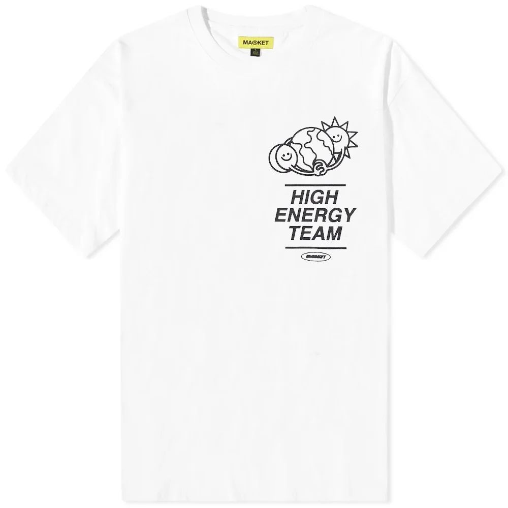 Men's High Energy Team T-Shirt White